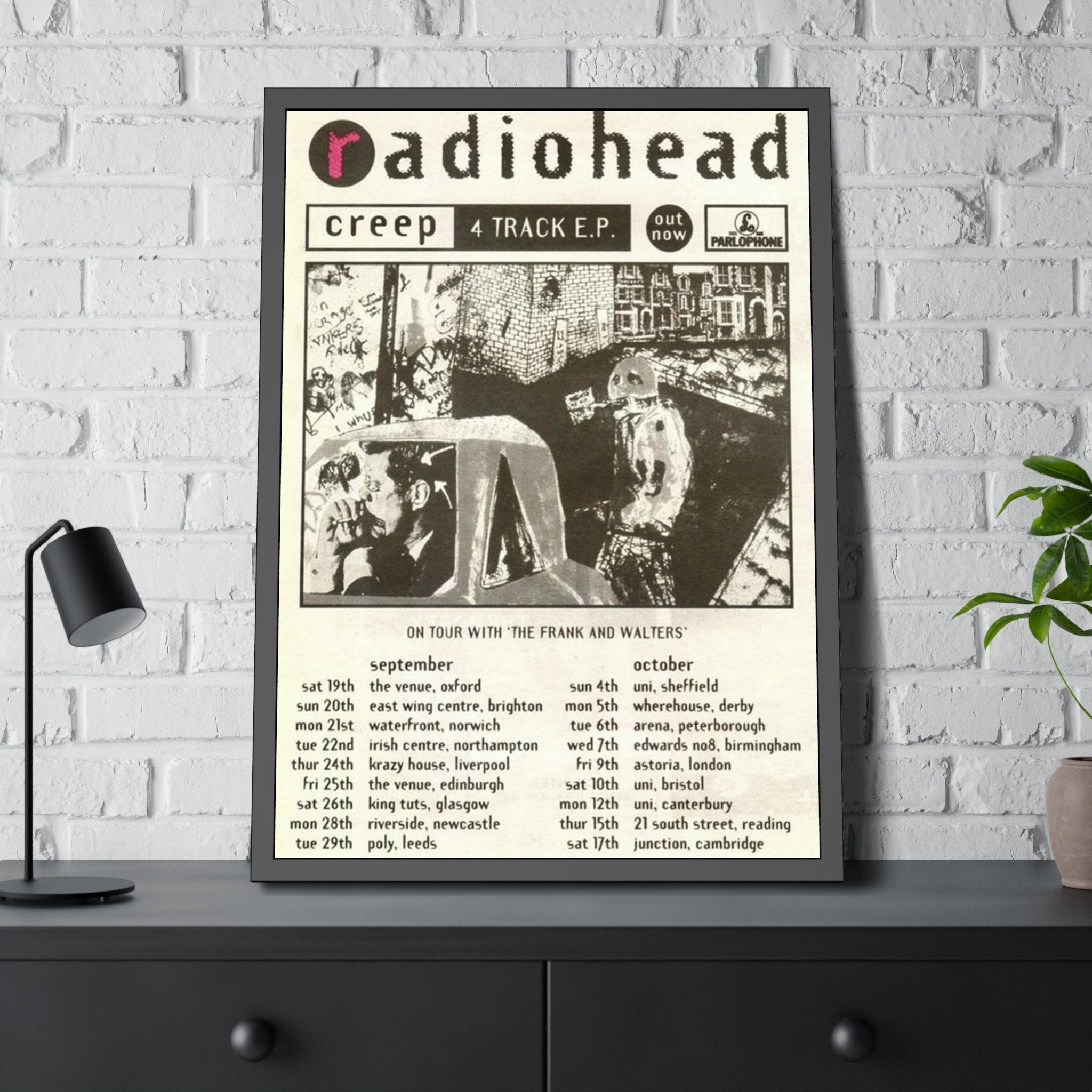 Radiohead Concert Poster