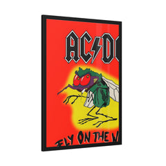 ACDC Fly on the Wall Concert Poster