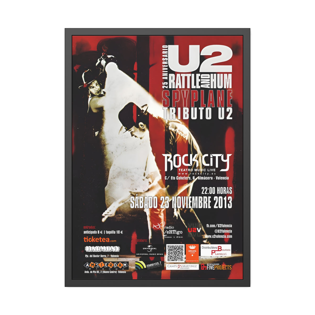 U2 Concert Poster II