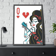 Amy Winehouse Music Art Poster