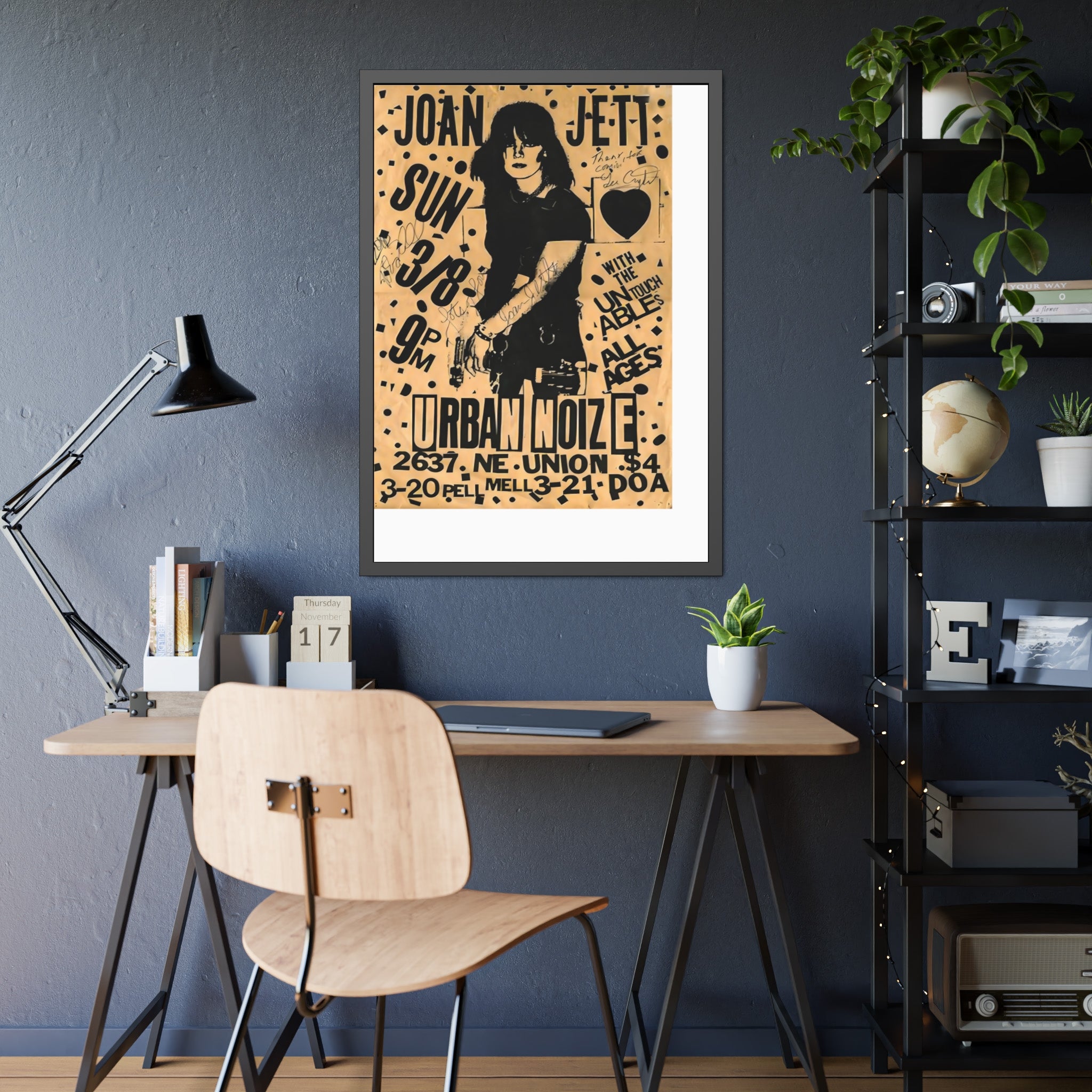 Joan Jett Concert Poster