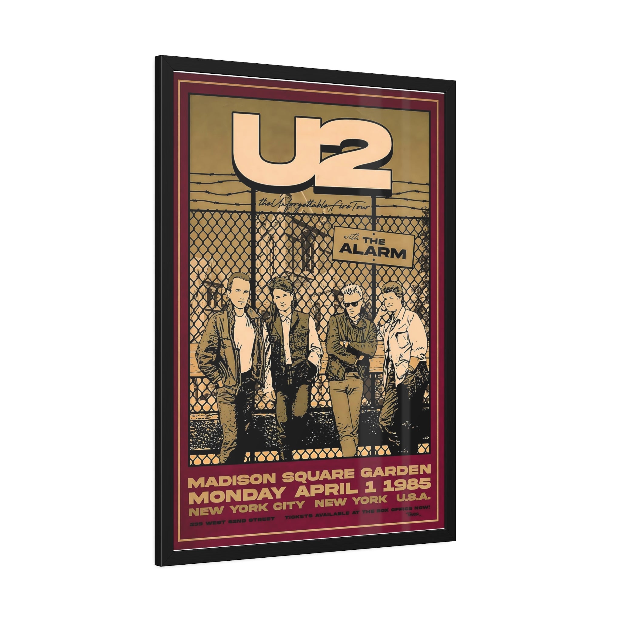 U2 Concert Poster