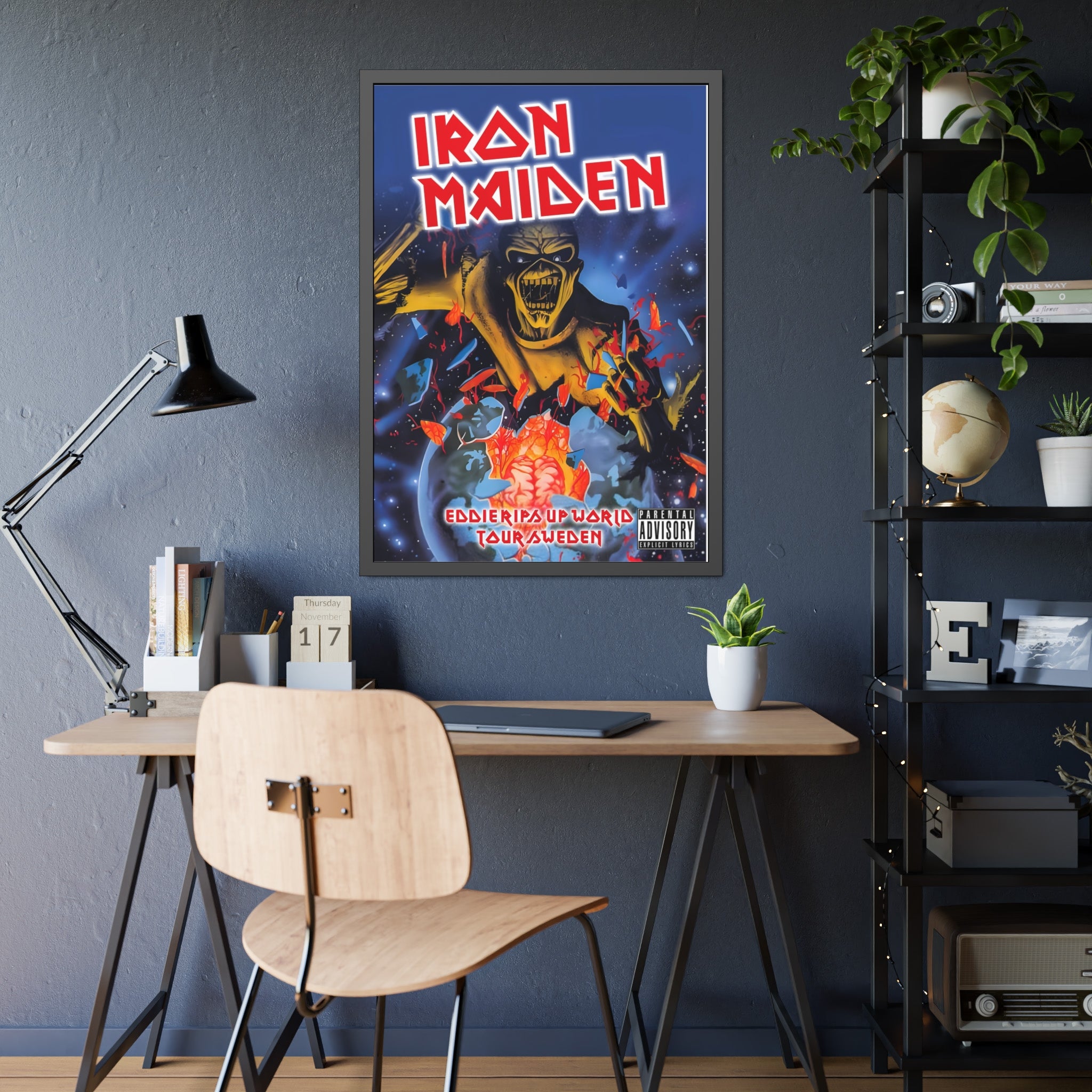 Iron Maiden Concert Poster III
