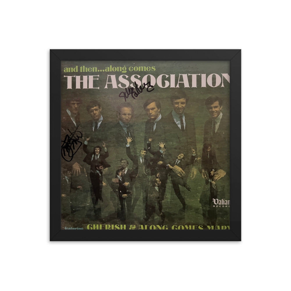 And Then Along Comes The Association signed album Reprint