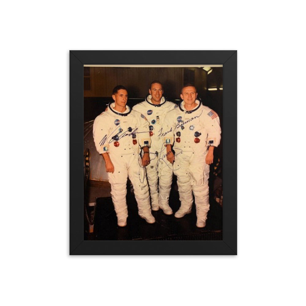 Apollo 8 signed promo photo