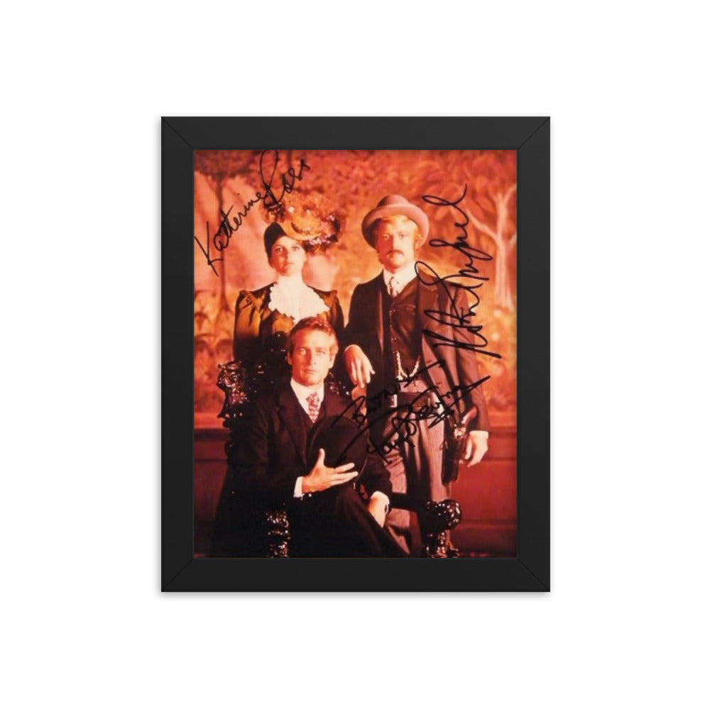 Butch Cassidy and the Sundance Kid signed portrait photo