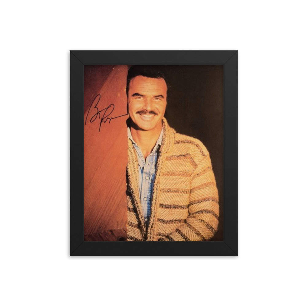 Burt Reynolds signed portrait photo Reprint