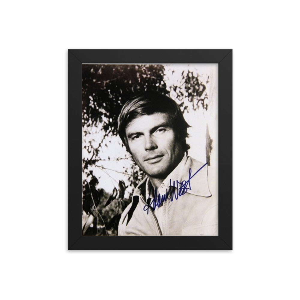 Adam West signed portrait photo Reprint