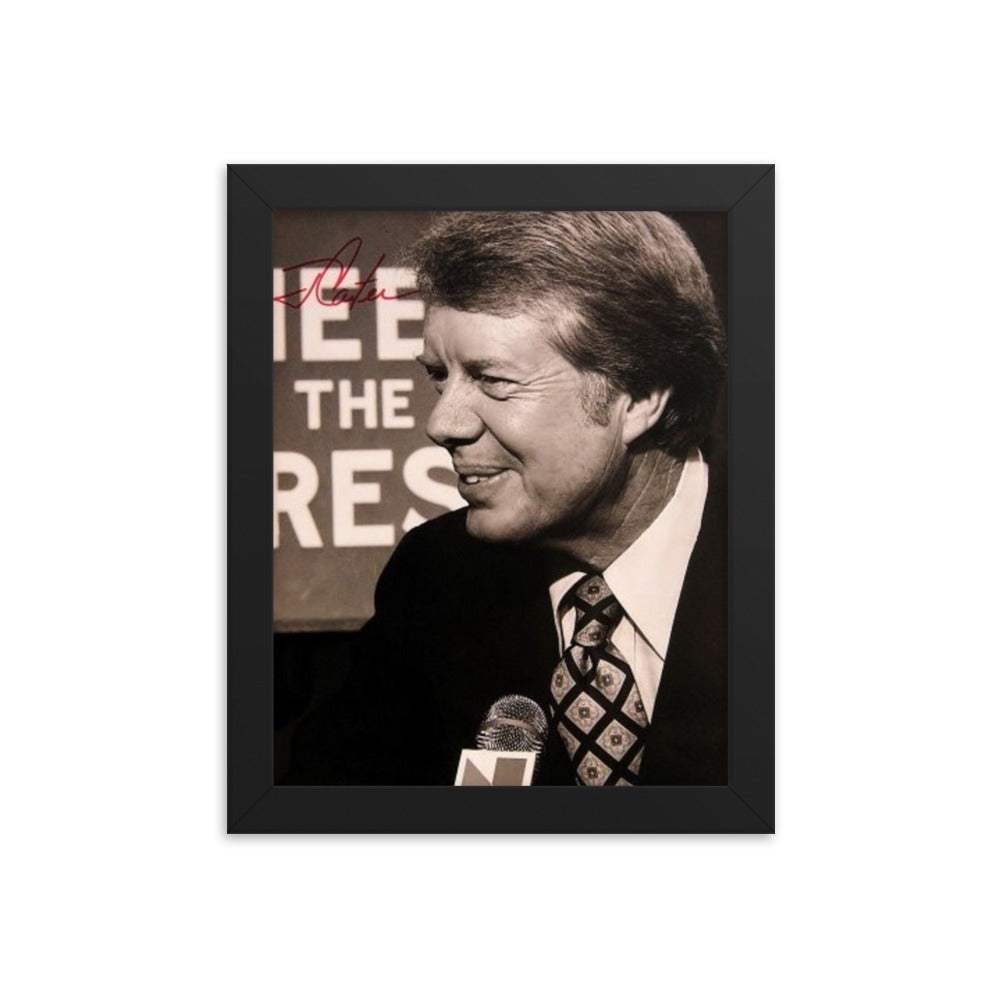 Jimmy Carter signed promo photo Reprint