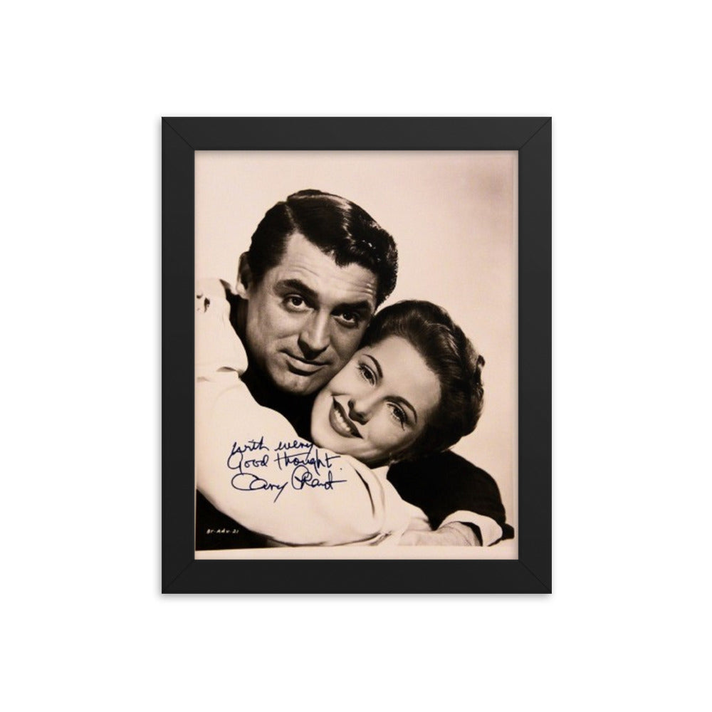 Cary Grant signed portrait photo Reprint