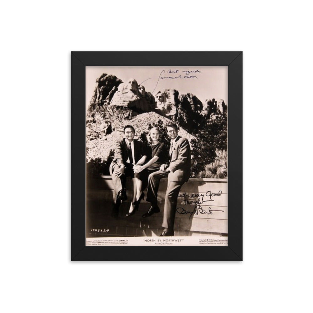 Cary Grant and James Mason signed portrait photo Reprint
