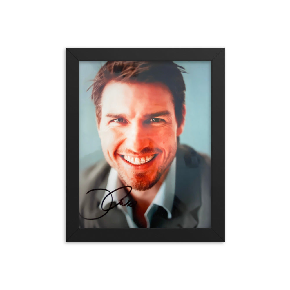 Tom Cruise signed photo Reprint