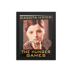 The Hunger Games Dakota Hood signed movie phot Reprint