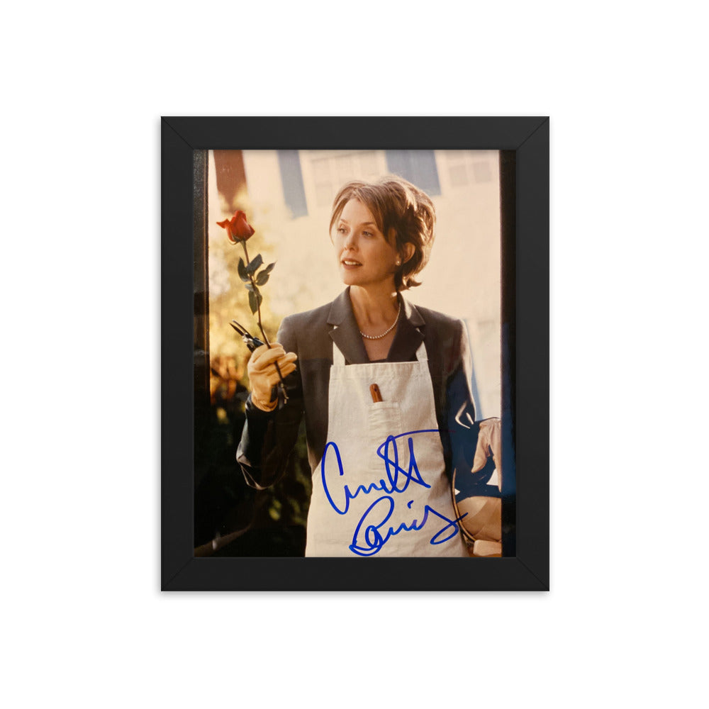Annette Bening signed "American Beauty" movie photo Reprint