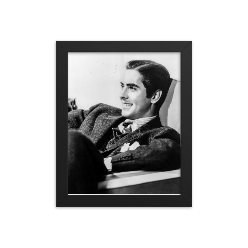 Tyrone Power limited edition print Reprint