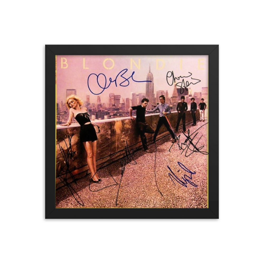 Blondie signed Autoamerican album Cover Reprint