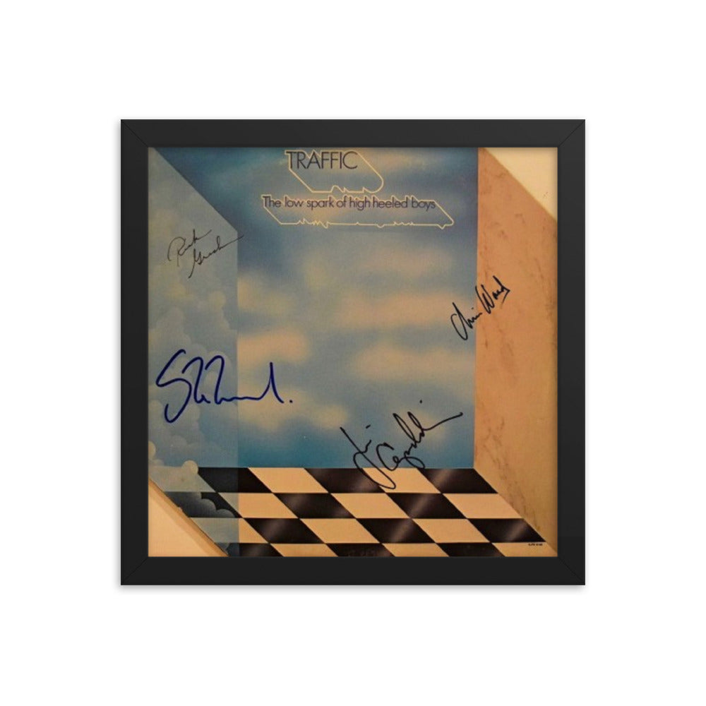 Traffic signed "The Low Spark Of High Heeled Boys" album Reprint