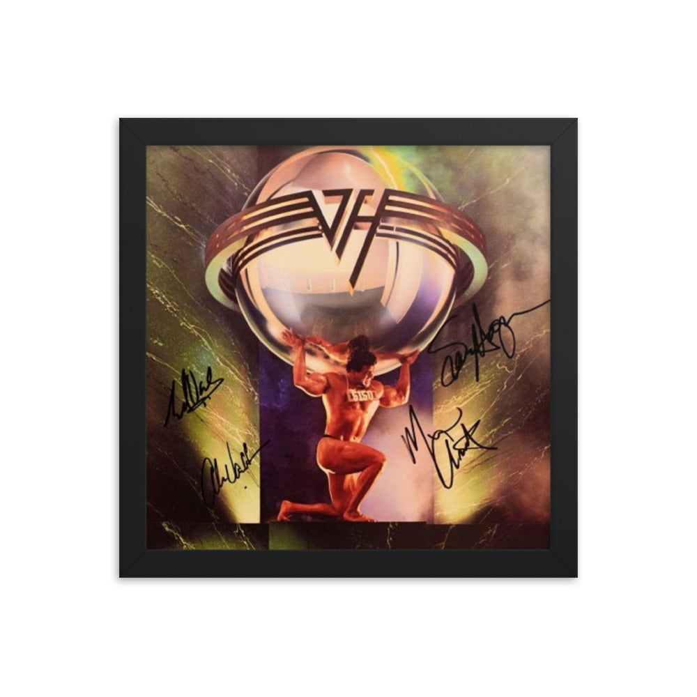 Van Halen signed "5150" album Reprint