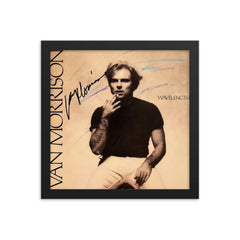 Van Morrison signed "Wavelength" album Reprint