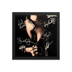 Whitesnake signed "Slide It In" album Reprint
