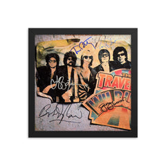 Traveling Wilburys signed Volume One album Reprint