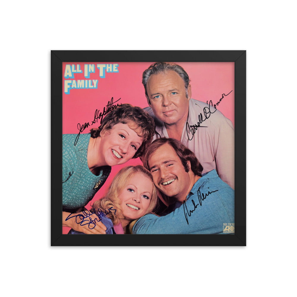 All In The Family signed 1st Album Reprint