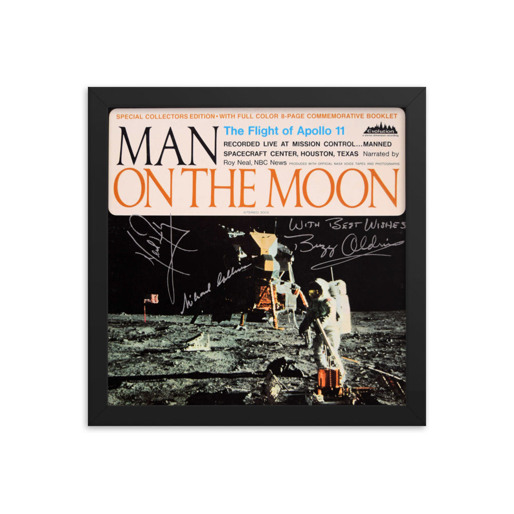 Apollo XI Man On The Moon soundtrack album Reprint