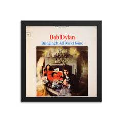 Bob Dylan signed Bringing It All Back Home album Reprint