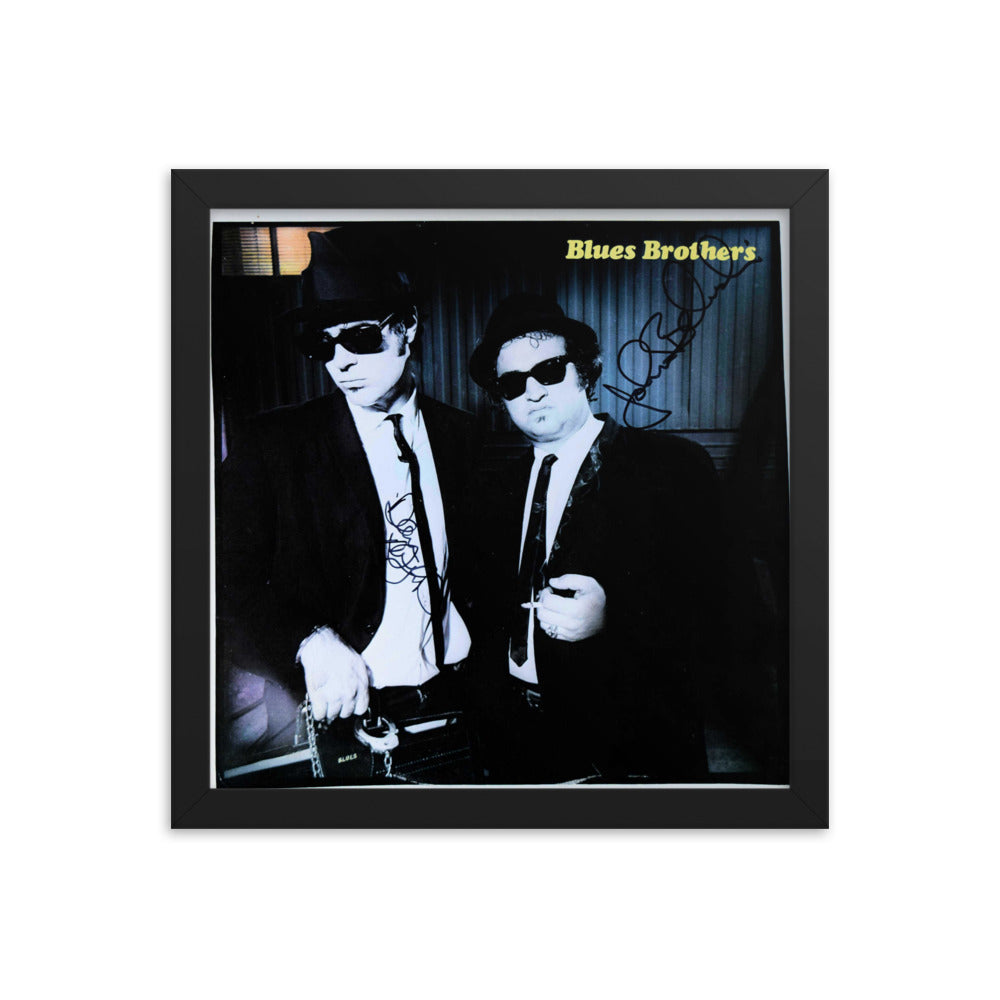 Blues Brothers signed Briefcase Full Of Blues album Reprint