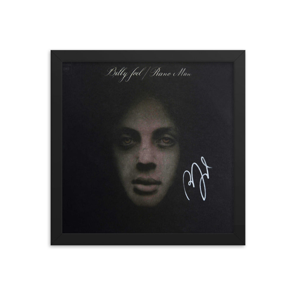 Billy Joel signed Piano Man album Reprint