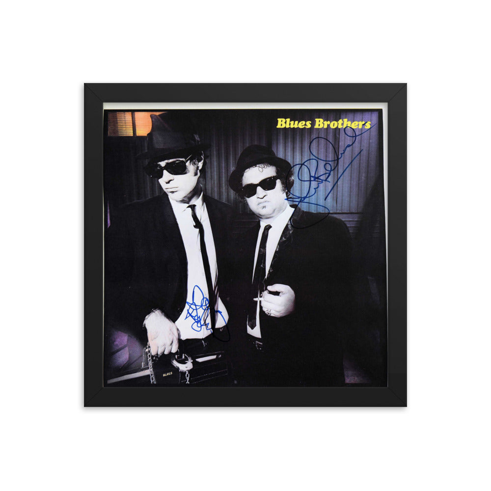 Blues Brothers signed Briefcase Full Of Blues album Reprint